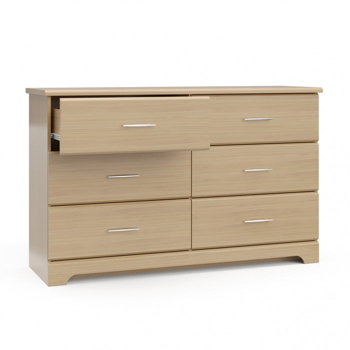 Storkcraft Brookside 6 Commode a tiroirs - Bois clair