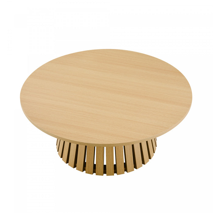 Table basse Layla style scandinave moderne en chene clair