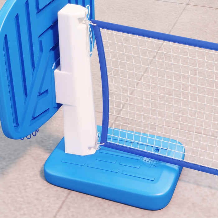 Soozier Ensemble De Jeu De Basket-ball Et Volley-ball Avec Base A Remplir