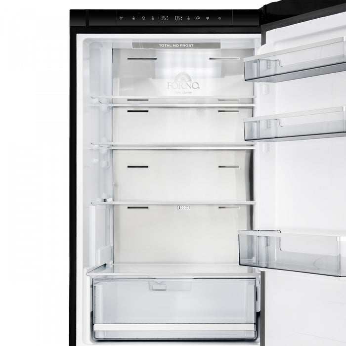 Refrigerateur Custodia 24 po avec, 10,3 pi³, ouverture a droite, noir - FFFFD1766-24BLK-RS