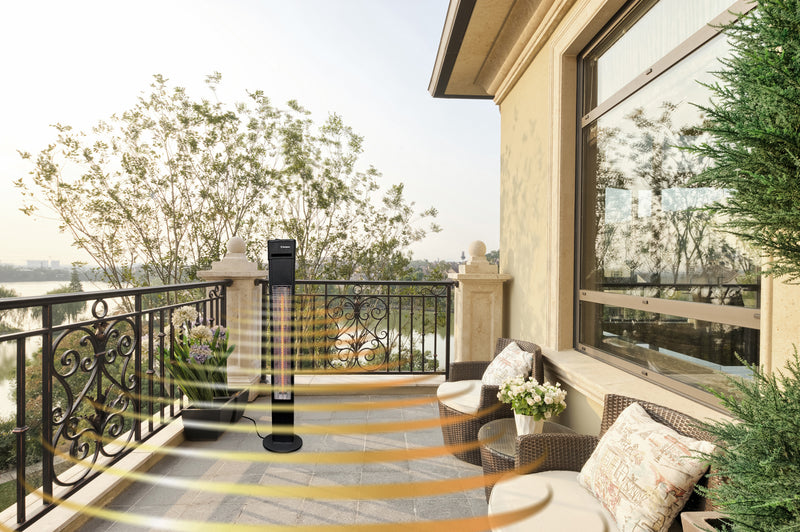 Radiateur de terrasse électrique et à infrarouge Westinghouse - WES31-15110BLK