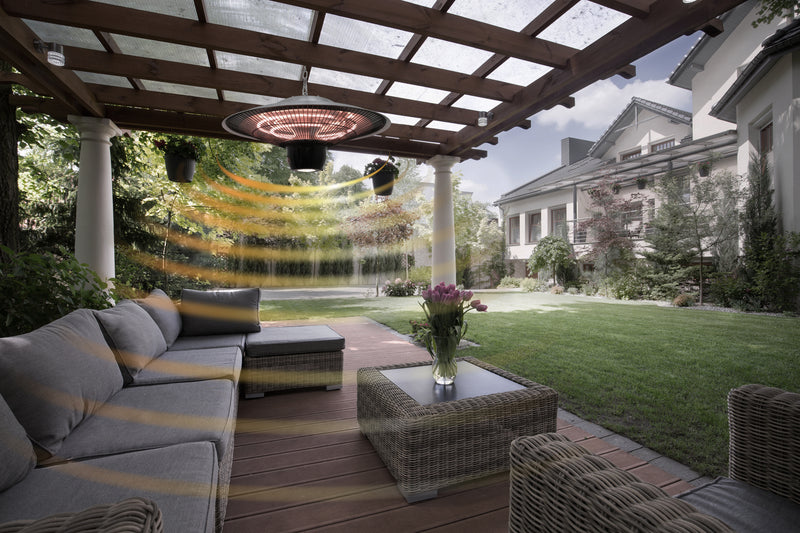 Radiateur de terrasse suspendu électrique à DEL et à infrarouge Westinghouse - WES31-1544