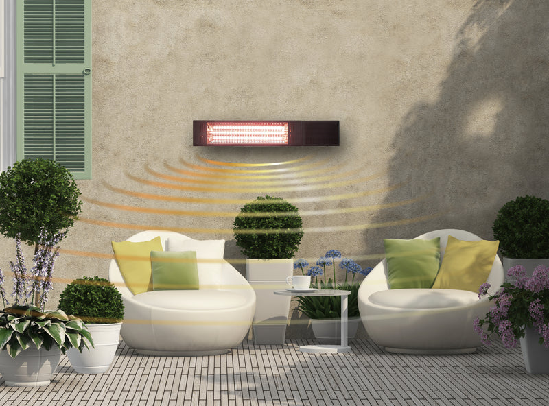 Radiateur de terrasse mural électrique et à infrarouge Westinghouse - WES31-1892