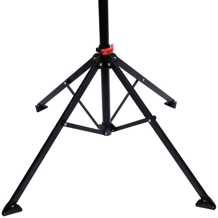 Homcom Support De Travail De Reparation De Velo Bras Telescopique Reglable 190,1 Cm Rack Plateau A Outils Cycle