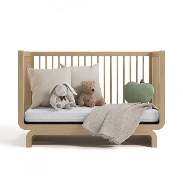 Storkcraft Santorini Lit de bebe convertible 5-en-1 - Bois clair