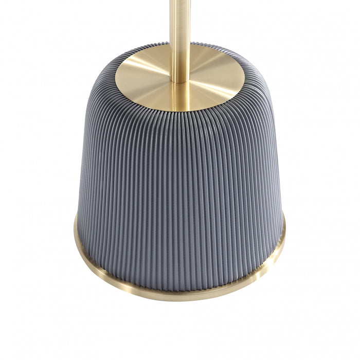 Table d’appoint 2 pieces Anderson Modern en gris et creme
