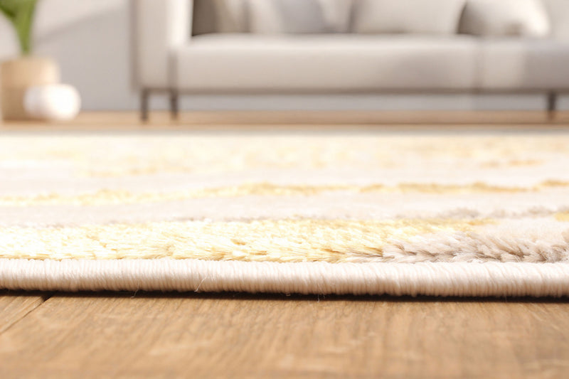 Tapis Contemporain/Moderne Clara 5'0\" x 8'0\" en Dore