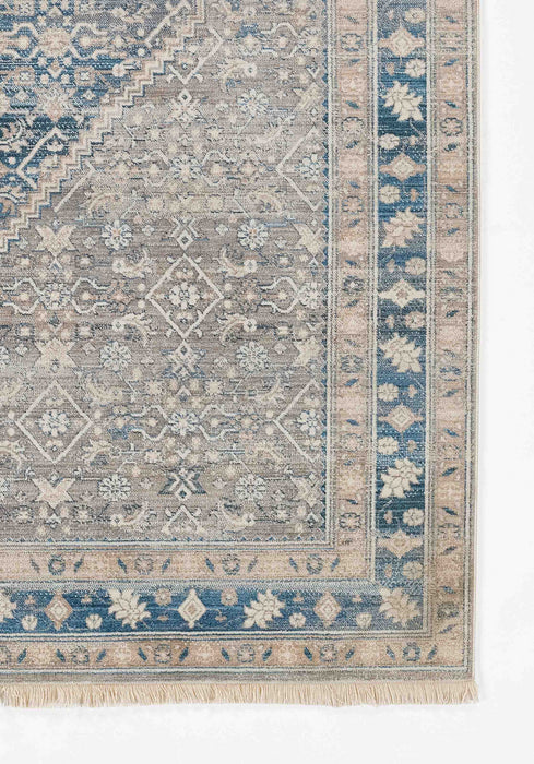 Tapis Traditionnel Lucia 8'0\" x 10'0\" en Bleu