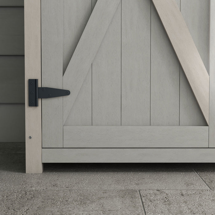 Outsunnyorganisateur D'armoire A Outils. Abri De Jardin En Bois