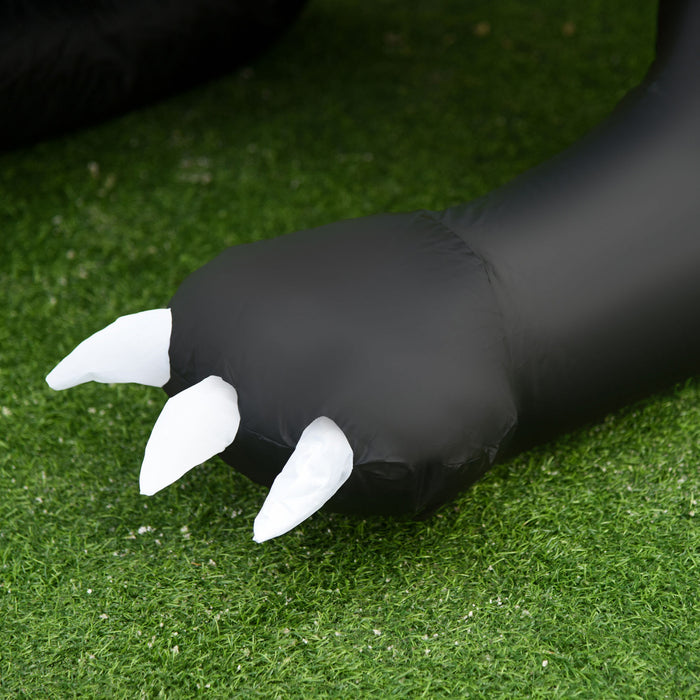 Homcom Chat Noir Gonflable D'halloween