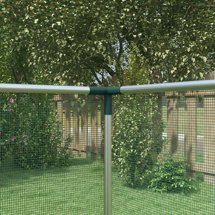 Outsunny Cage De Culture Tente De Protection Des Plantes 4 Pi X 4 Pi, Vert