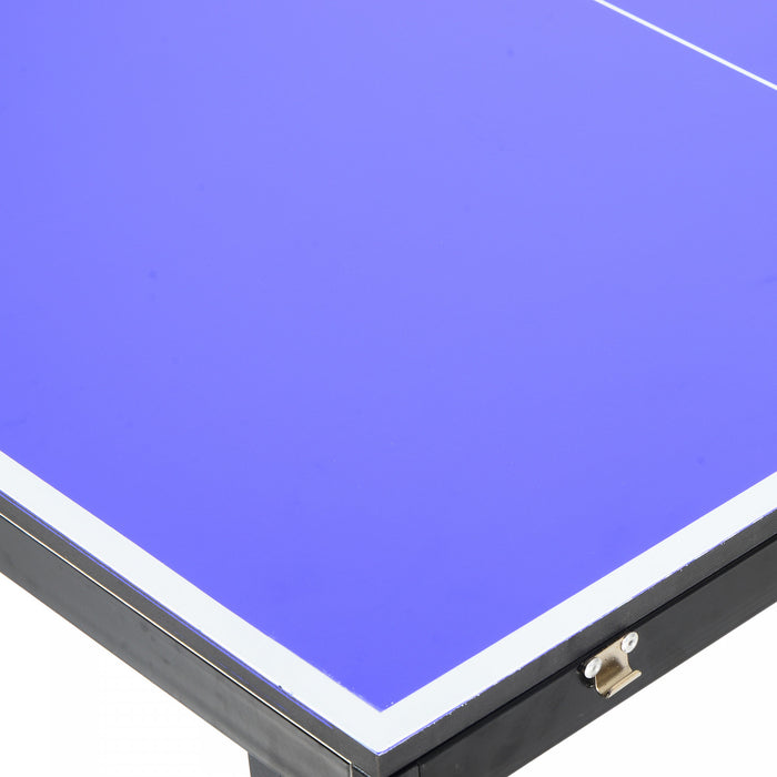 Soozier Table De Ping-pong Pliante, Table De Ping-pong Avec Poignees