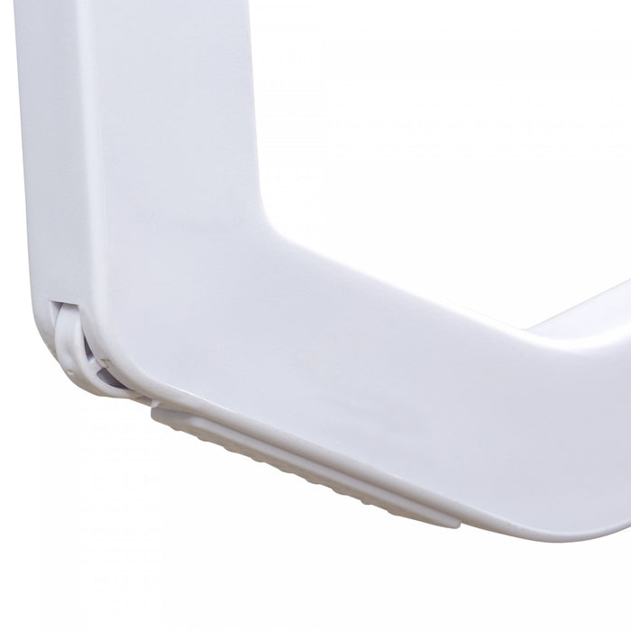 Chaise Longue Exterieure Outsunny, Chaise De Bronzage En Aluminium Pour Patio, Grise