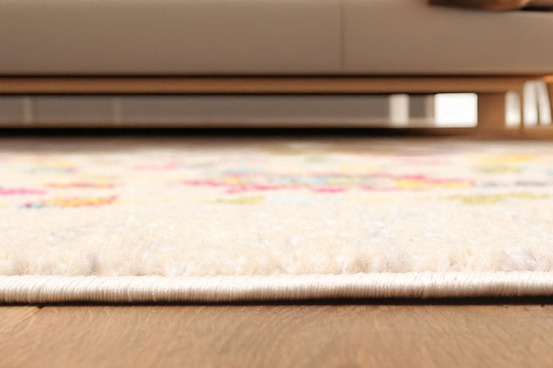 Tapis Traditionnel Rosa 8'0\" x 10'0\" en Ivoire
