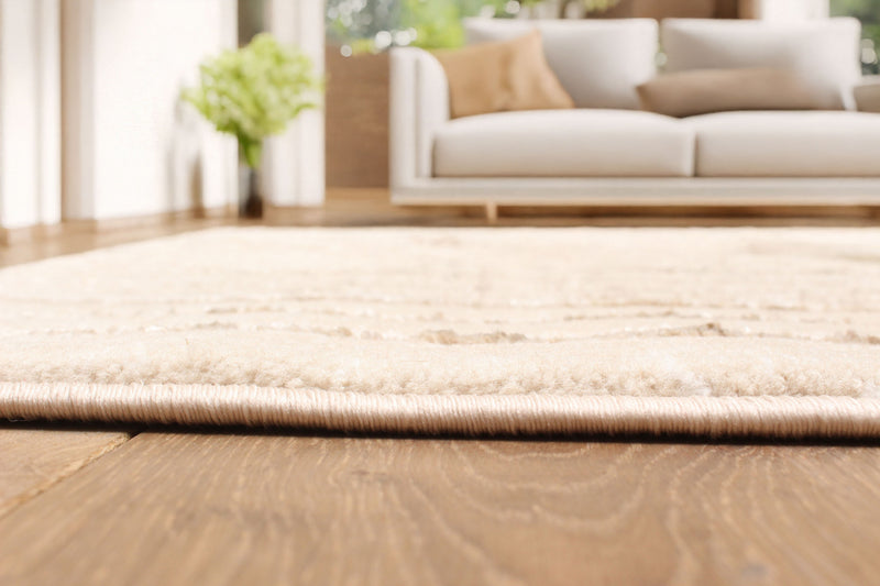 Tapis Contemporain/Moderne Blythe 8'0\" x 10'0\" en Beige