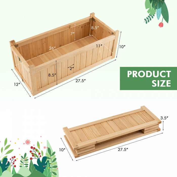 Jardiniere En Bois Costway