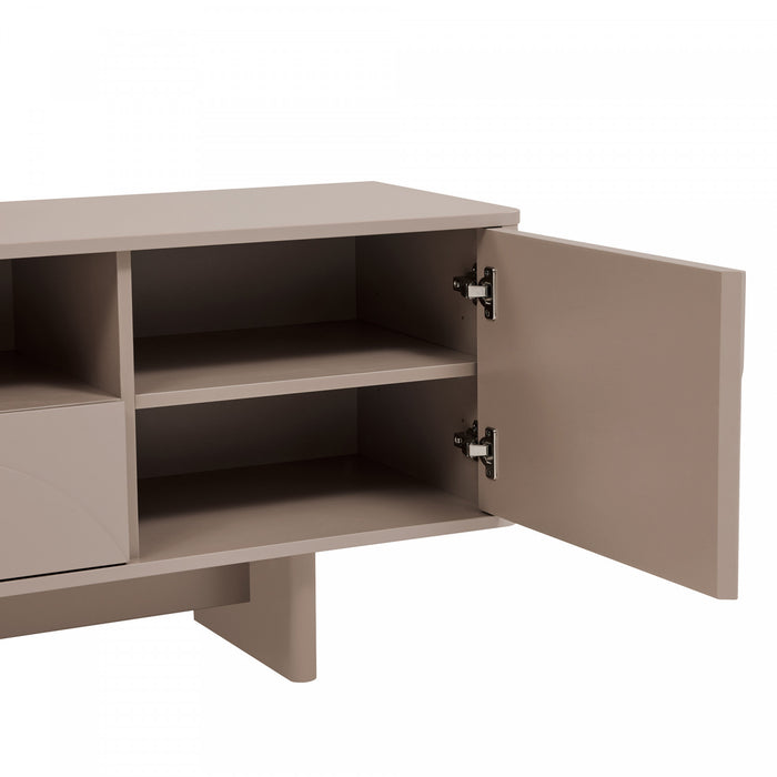 Meuble TV Ella Modern 59\" en couleur moka
