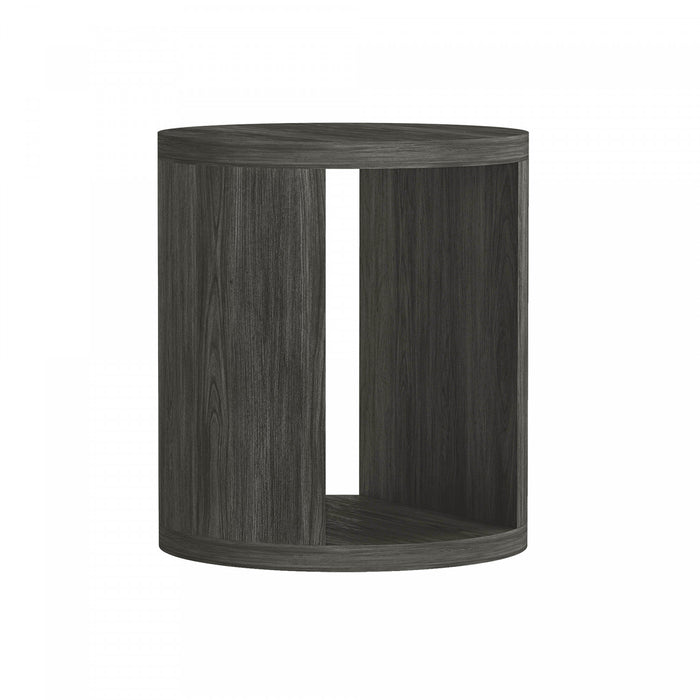 Table d’appoint contemporaine Alure 20\" en charbon