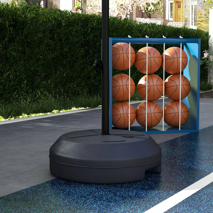 Soozier Panier De Basket-ball De 3 A 5 Pi Avec Jeu De Flechettes