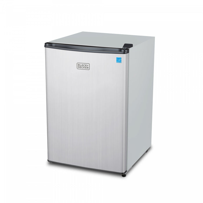 Refrigerateur compact BLACK+DECKER serie BCRK, 71 L (2,5 pi³), BCRK25V, aspect inox