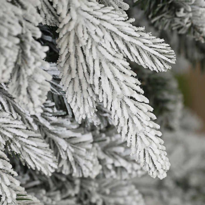 Homcom Arbre De Noel Artificiel Crayon De 7 Pi Avec Ouverture Automatique