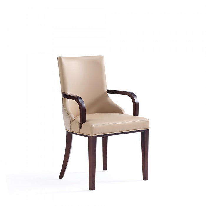 Ensemble moderne de 6 chaises de salle a manger Shubert en beige