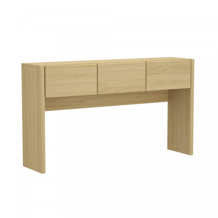 Console moderne Linda en chene naturel