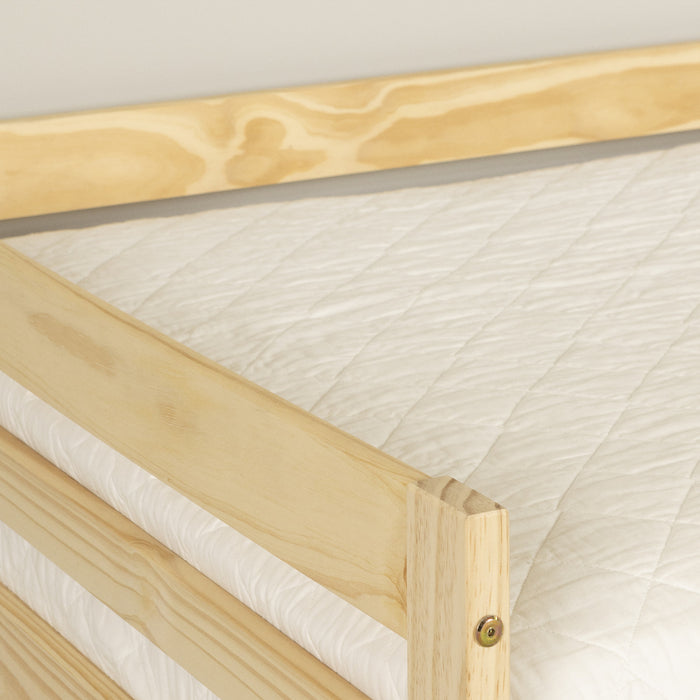 Lit simple de repos Sweedi - bois naturel