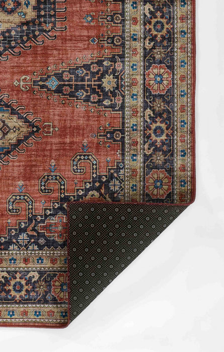 Tapis Traditionnel Tracy 2'3\" x 8'0\" en Orange