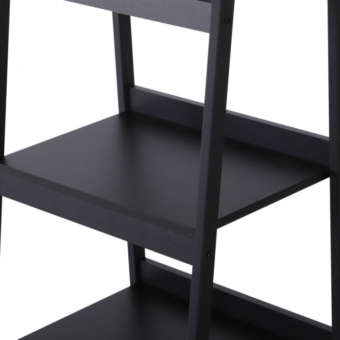 HOMCOM Lot de 2 Etageres Echelles 4 Niveaux, Presentation Multifonction