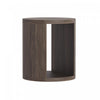 Alure Contemporary 20" End Table in Walnut | Table d’appoint contemporaine Alure 20" en noyer