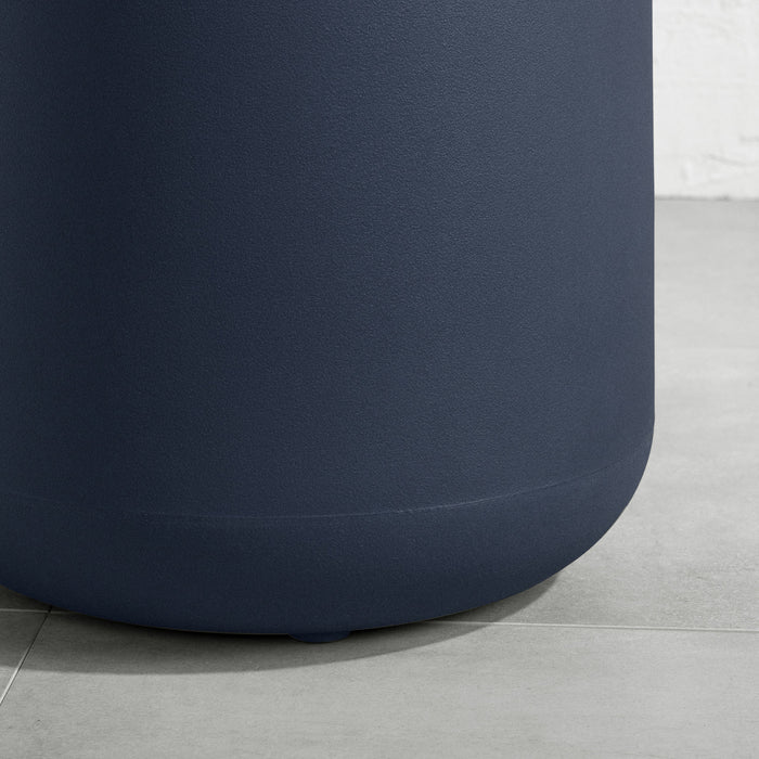 Cache-pot haut Dalya pour l'extérieur - bleu