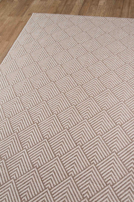 Tapis Contemporain Laura 6'7\" x 9'6\" en Ivoire