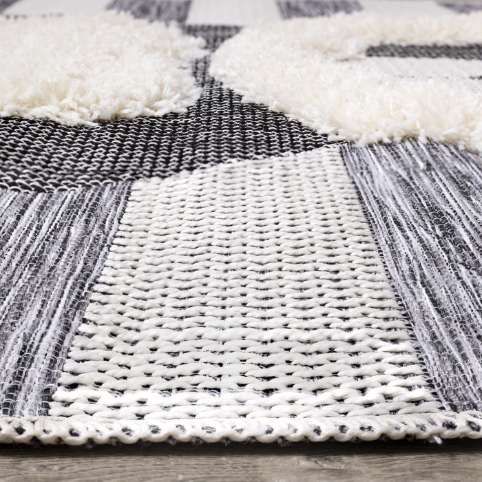 Carpette à motif de panda pour enfants - 5 pi 3 po x 7 pi 7 po