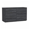 Evelyn Modern 60" Dresser in Charcoal Gray (6-Drawer) | Commode moderne Evelyn 60" en gris charbon (6 tiroirs)