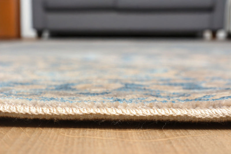 Tapis Traditionnel Ariana 5'0\" x 5'0\" en Bleu