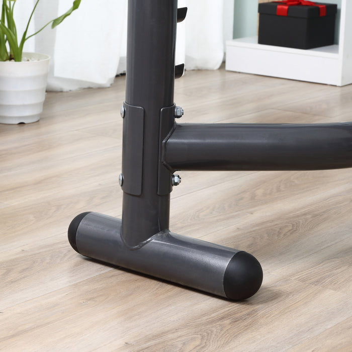 Banc De Musculation Soozier, Banc Reglable D'entrainement Multifonctionnel Robuste Avec Boucle De Predicateur, Developpeur De Jambes