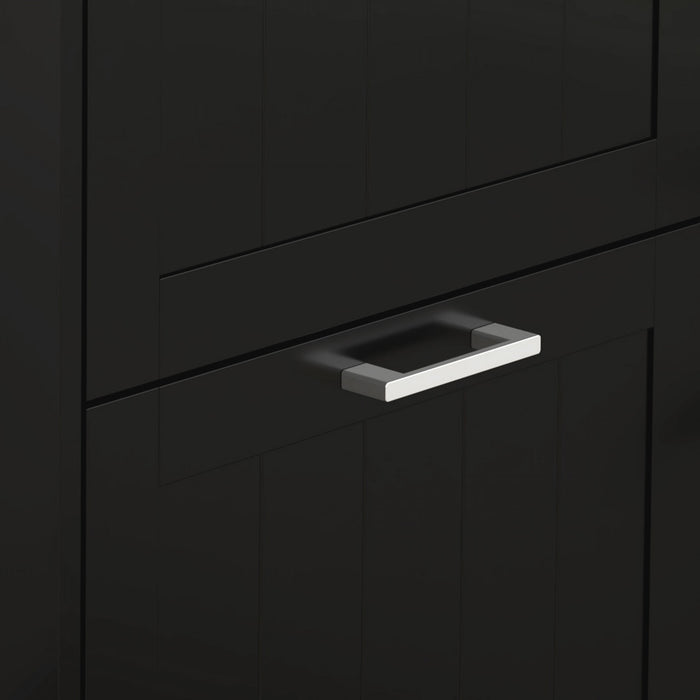 HOMCOM Armoire a chaussures avec tiroirs rabattables et etagere reglable