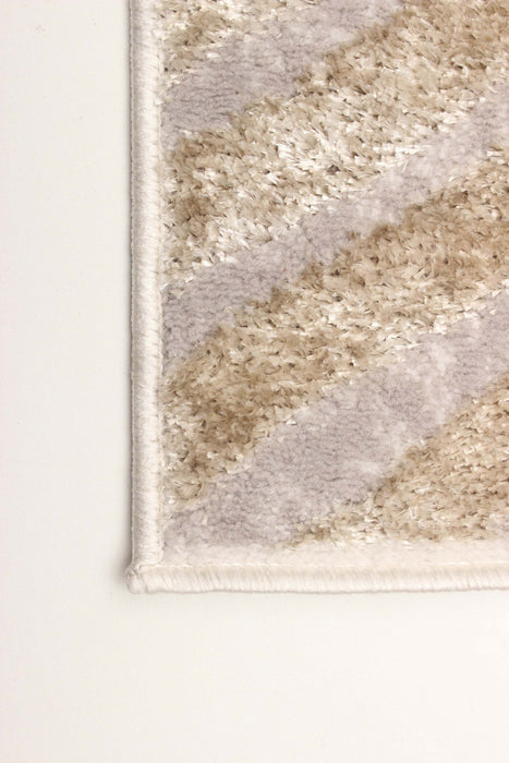 Carpette Kamala grise - 8 pi 0 po x 10 pi 0 po