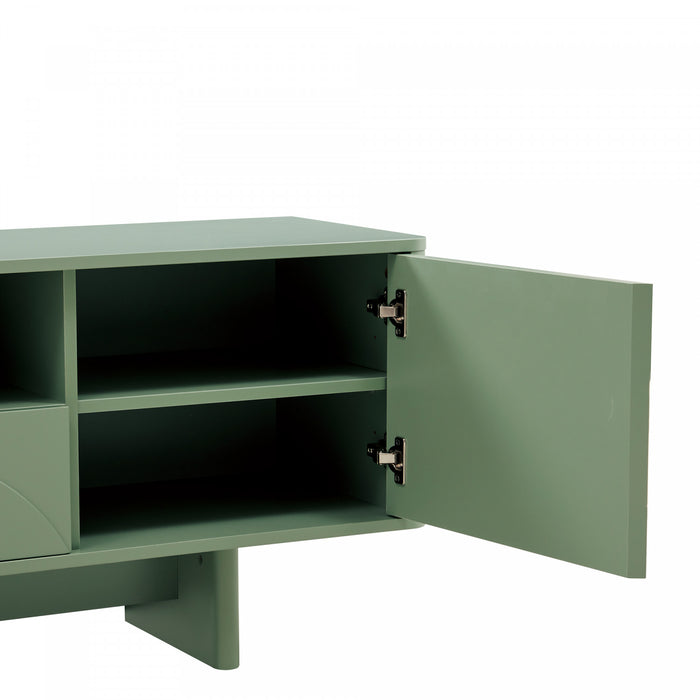 Meuble TV Ella Modern 59\" en vert sauge