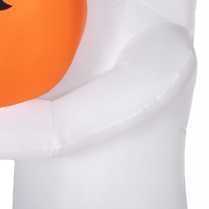 Outsunny Fantome D'halloween Gonflable De 8 Pi, Affichage De Cour Led