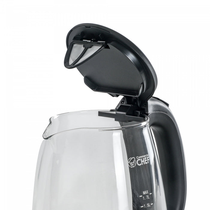 Bouilloire sans fil en verre CHK serie CHK, 1,7 L (57 oz), CHK17M2GB