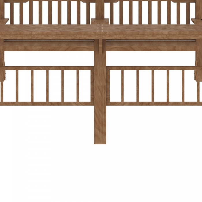 Outsunny Pergola Exterieure 14' X 10', Tonnelle En Bois Avec Comptoirs De Bar Et Bancs, Pour Jardin, Patio, Arriere-cour, Terrasse