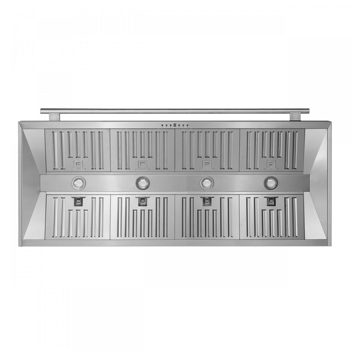 Hotte de cuisiniere murale Aria de 60 po en acier inoxydable-FRHWM5095-60