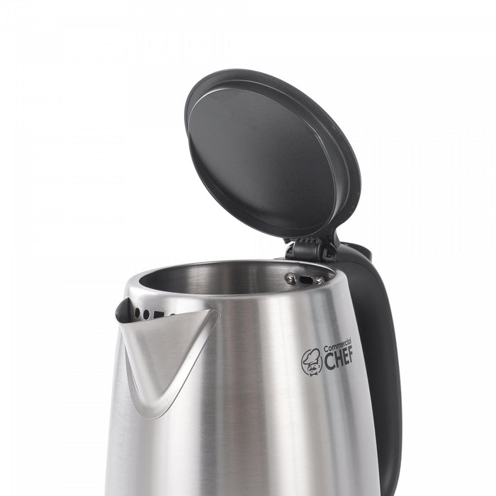 Bouilloire sans fil CHK Serie commerciale Chef 1,7 L en acier inoxydable