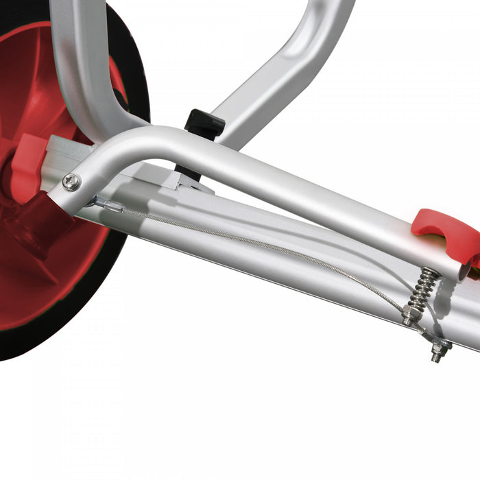 Soozier Chariot Pour Kayak Avec Largeur Reglable Et Grandes Roues, Rouge