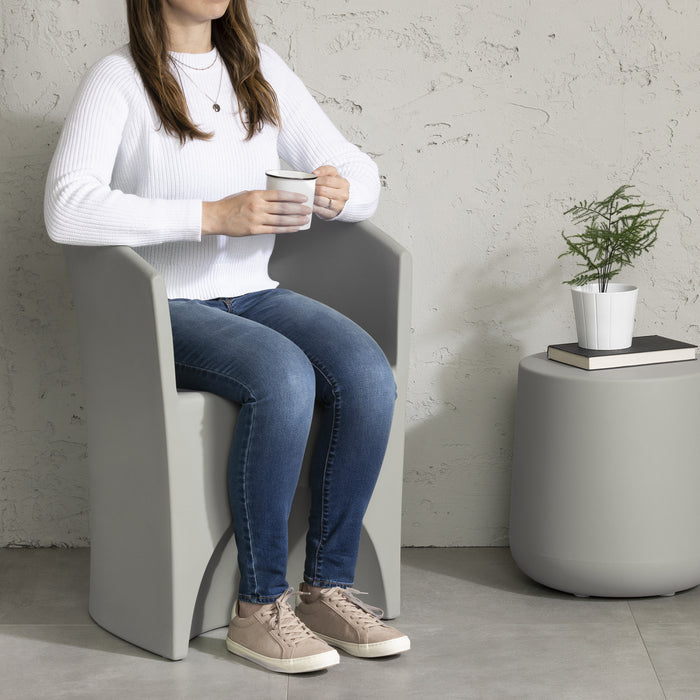 Chaise Dalya pour la terrasse - greige