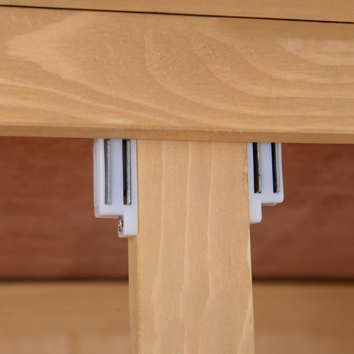 Outsunny 4'x1.5' Armoire A Outils En Bois Pour Abri De Jardin Fenetres