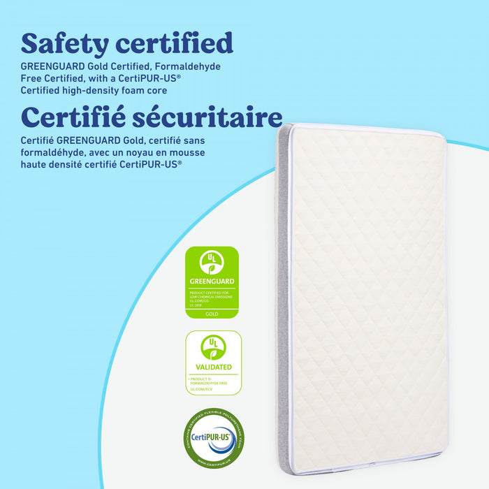 Graco Ultra Matelas 2-en-1 haut de gamme pour lit de bebe et de tout-petit