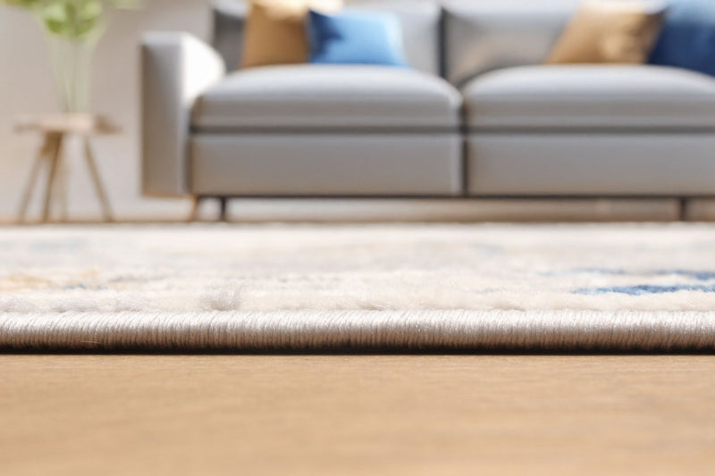 Tapis Contemporain/Moderne Juniper 8'0\" x 10'0\" en Gris